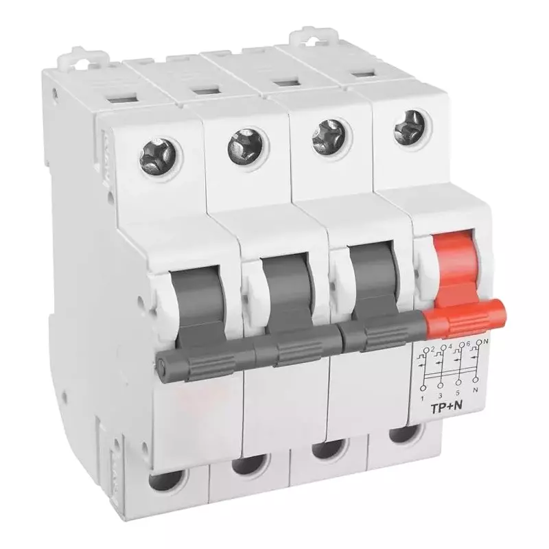 Cona Nssure MCB 20A Tripel Pole Neutral 10 kA Breaking Capacity, 23520