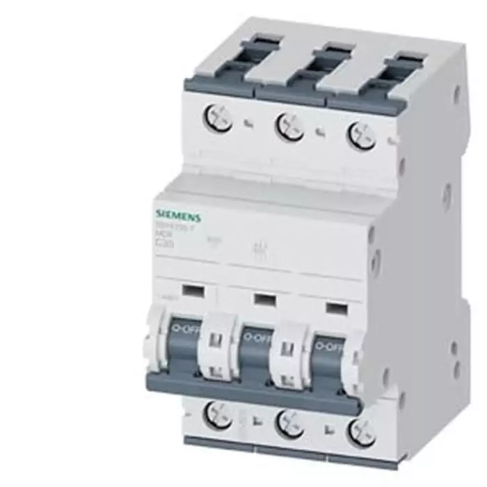 Siemens SENTRON 5SY4 MCB, 3P, 30A Curve C, 400V AC, 60V DC, 20 kA Breaking Capacity, 5SY4330-7