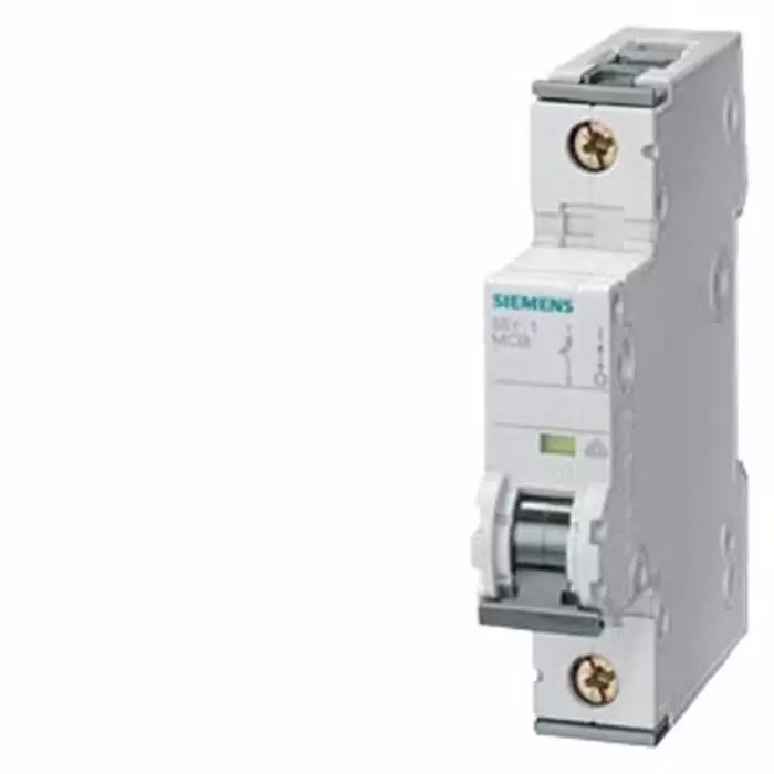 Siemens SENTRON 5SY8 MCB, 1P, 40A Curve D, 400V AC, 60V DC, 25 kA Breaking Capacity, 5SY8140-8