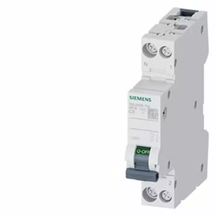 Siemens SENTRON 5SL60 MCB, 1P + N, 8A Curve C, 230V AC, 60V DC, 6 kA Breaking Capacity, 5SL6008-7KL