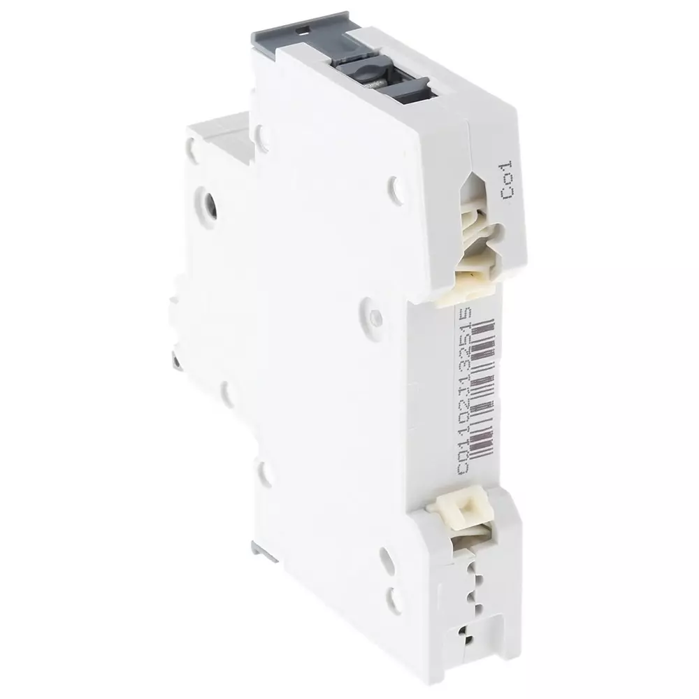 Siemens Sentron 5SY4 MCB, 1P, 1A Curve C, 230V AC, 10 kA Breaking Capacity, 5SY4101-7