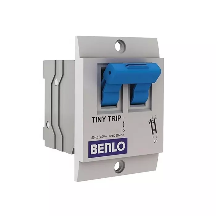 Benlo DC Mini Miniature Circuit Breakers C Curve 2 Pole 16 Amp, 60127