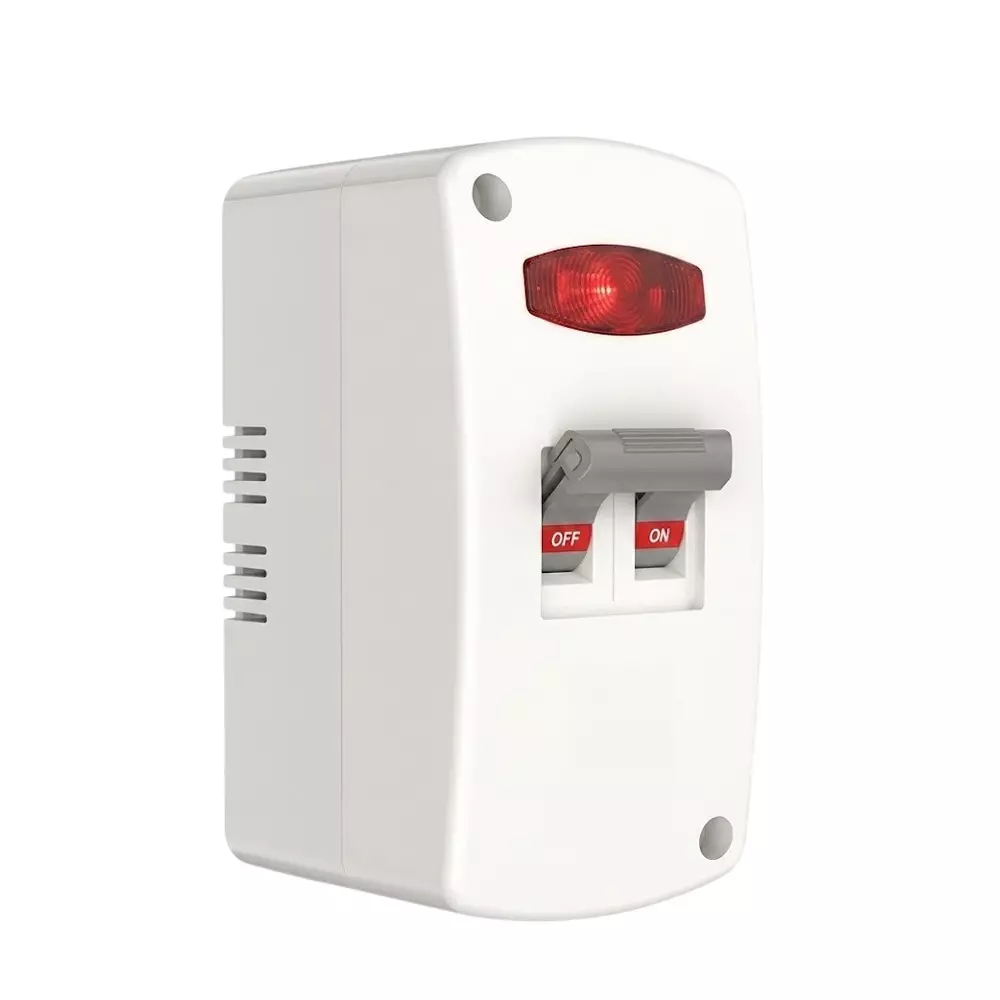 Goldmedal Air MCB with Enclosure Double Pole 32 A Current White Plastic, 07491