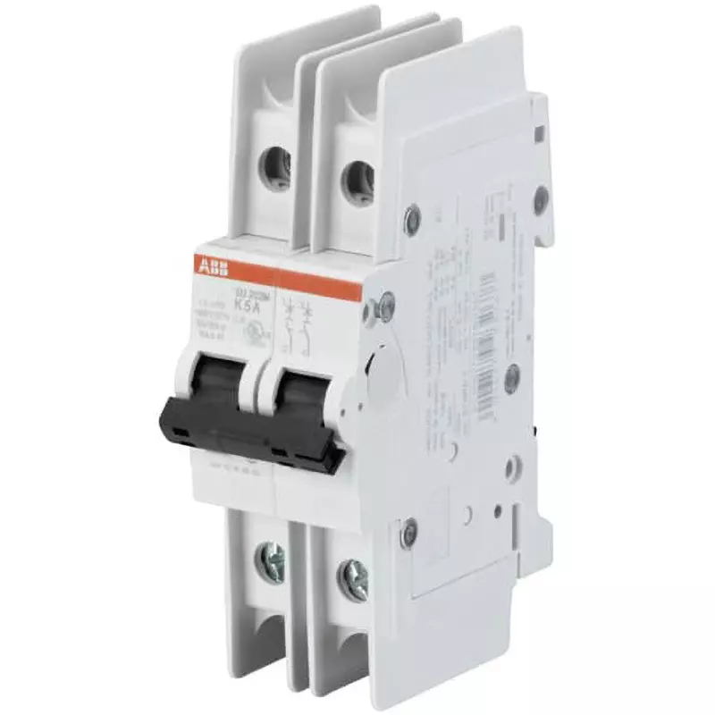 ABB Miniature Circuit Breaker 63 Amp Rated Current 2P Electrodes, SU202M-K63