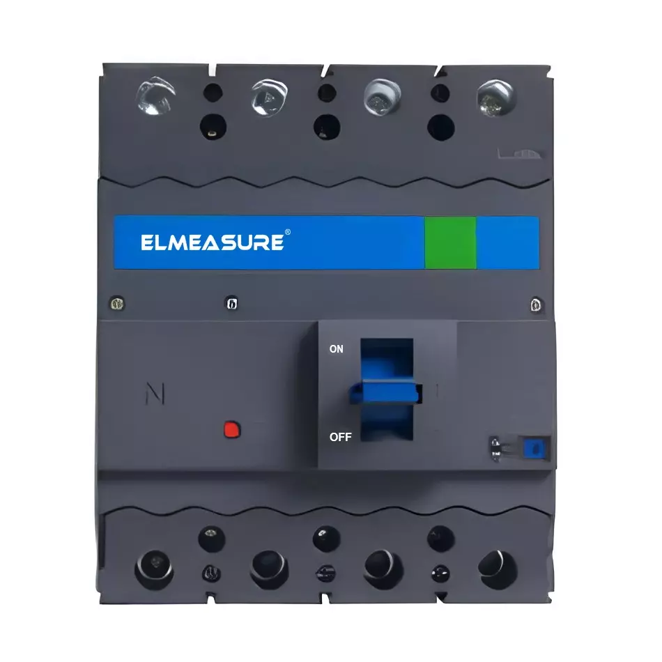 Elmeasure 4 Pole Thermal Magnetic MCCB Ewave Series with 50-63 A Current Rating and 25 kA Breaking Capacity, E4N100C0063