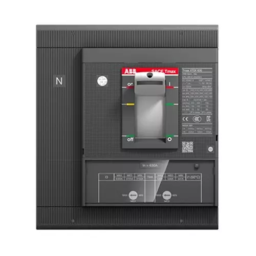 ABB Tmax XT Power Distribution Circuit Breaker 415 V AC XT5 630 400 Amp 4 Pole 36 kA, 1SDA100385R1