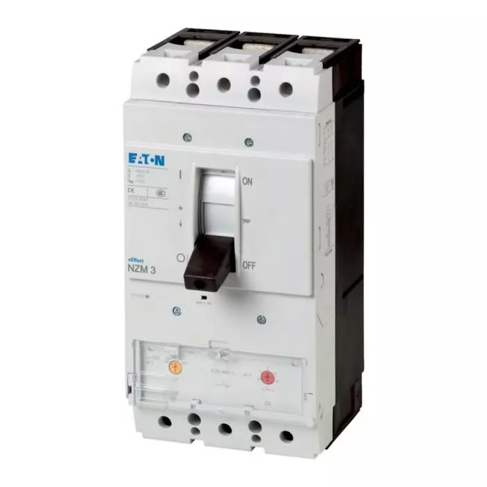 EATON Moeller NZM MCCB Molded Case Circuit Breaker 3P 400A, Breaking Capacity 4 kA, Fixed Mount, 109666 NZMC3-A400