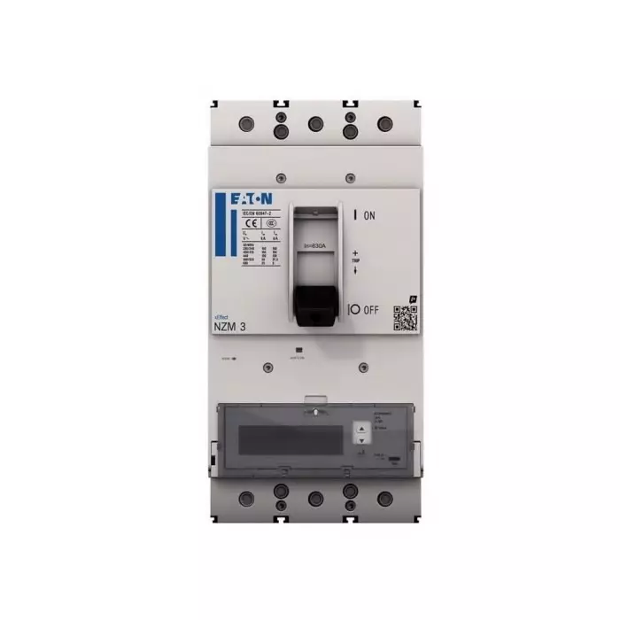 EATON Moeller NZM MCCB Molded Case Circuit Breaker 3P 450A, Breaking Capacity 9 kA, Fixed Mount, 192327 NZMH3-PMX450