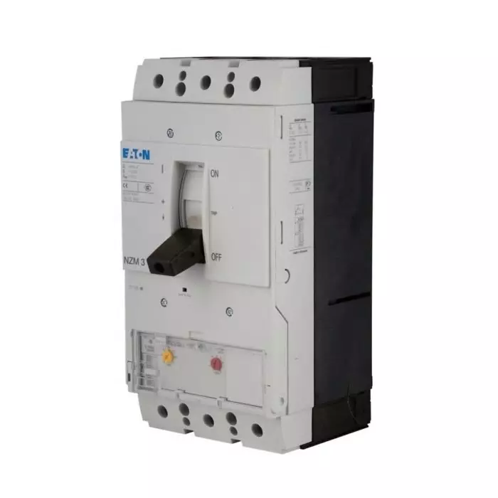 EATON Moeller NZM MCCB Molded Case Circuit Breaker 3P 600A, Breaking Capacity 5 kA, Fixed Mount, 269301 NZMN3-AE600-NA