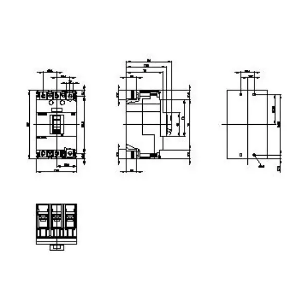 siemens-sentron-3vm-series-mccb-with-thermal-magnetic-trip-unit-3-pole-3vm11-frame-size-20-a-current-and-55-ka-415-v-ac-5060-hz-breaking-capacity-3vm1120-5ed32-0aa0