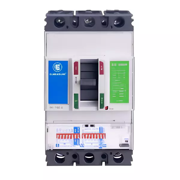 Elmeasure Microprocessor Based LSI MCCB Ewave Series 3 Pole 40-160 A Current Rating and 36 kA Breaking Capacity, E3Z 160DM