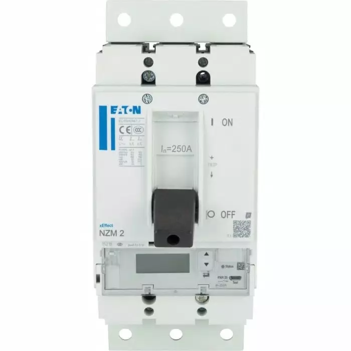 EATON Moeller NZM MCCB Molded Case Circuit Breaker 3P 250A, Breaking Capacity 5 kA, Plug In, 192180 NZMH2-PX250-SVE