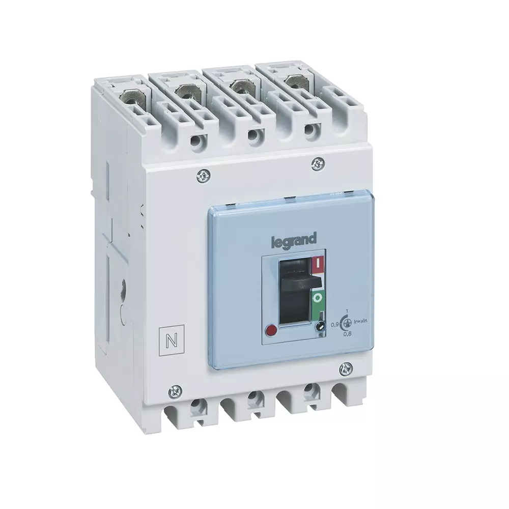 Legrand DPX³ 125 HP MCCB Thermal Magnetic Release Fixed Version 4 Poles 100 A Current and 36 kA Breaking Capacity, 423618