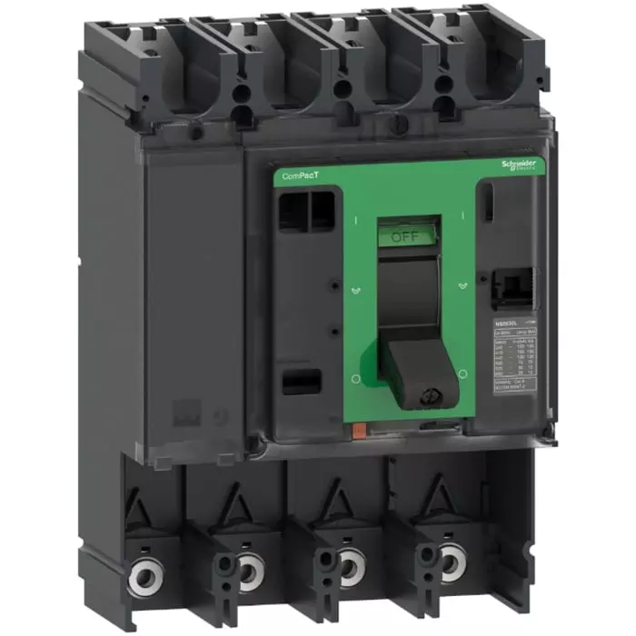 Schneider Electric NSX Fixed Mount 4 Pole 630 A Compact Range MCCB, C63S4