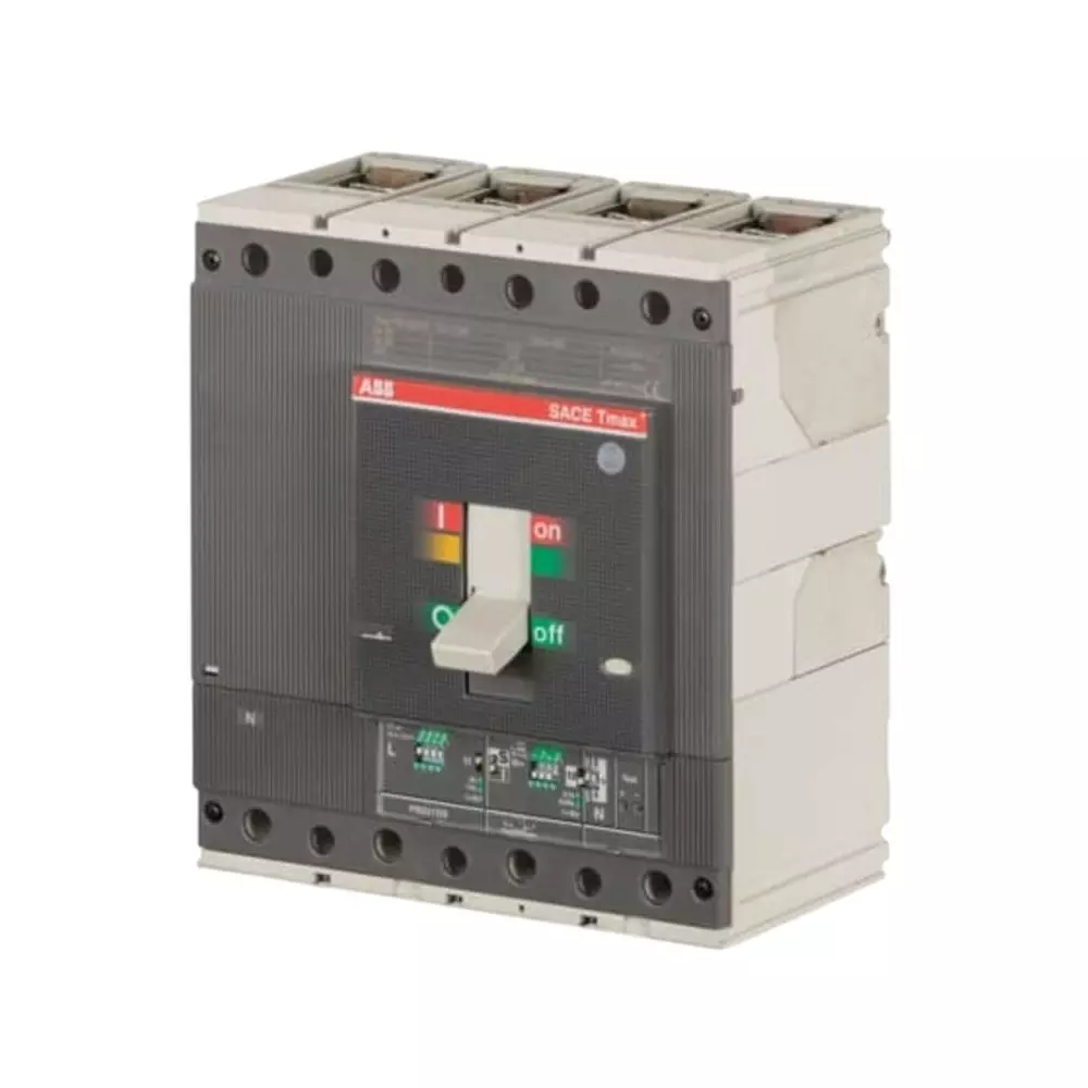 ABB MCCB Molded Case Circuit Breaker 4P 400A, Fixed Mount, 1SDA054359R1