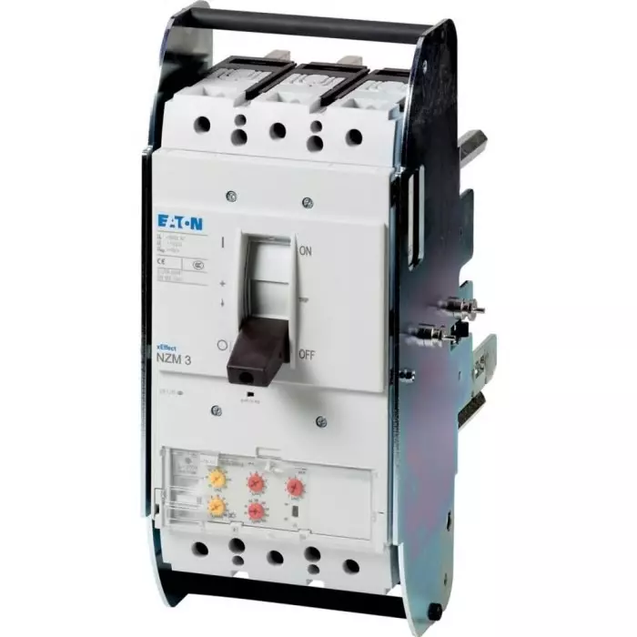 EATON Moeller NZM MCCB Molded Case Circuit Breaker 3P 400A, Breaking Capacity 9 kA, Withdrawable, 110853 NZMH3-VE400-AVE