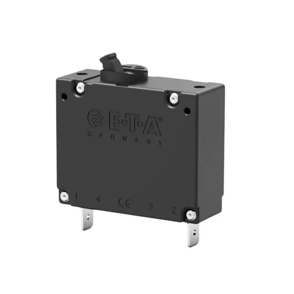 ETA Circuit Breaker 5 Amp 1 Pole Toggle Actuator 240 V AC, 415 V AC, 8340-F110-P1M2-KLH0-5A