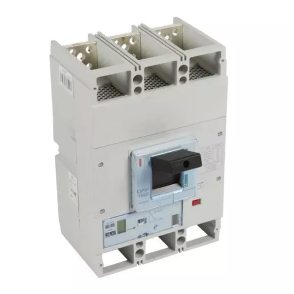 Legrand DPX³ 1600 Series 1600 A Molded Case Circuit Breaker (MCCB) 4 Pole 36 kA Breaking Capacity, 422357