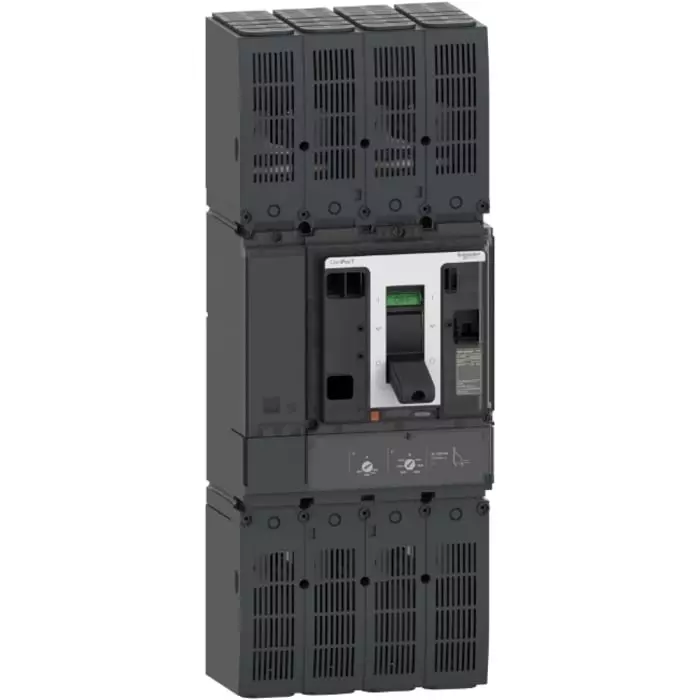 Schneider Electric NSX1200NDC Fixed Mount 2 Pole 1.2k A Compact Range MCCB, C1BN2TM12HD