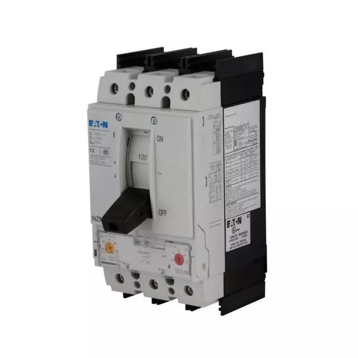EATON Moeller NZM MCCB Molded Case Circuit Breaker 3P 200A, Breaking Capacity 15 kA, Fixed Mount, 259102 NZMH2-A200