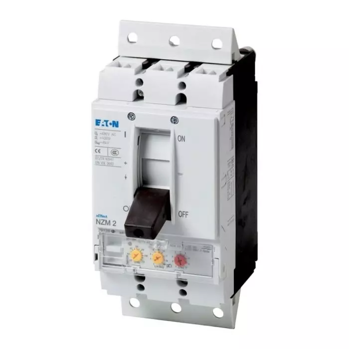 EATON Moeller NZM MCCB Molded Case Circuit Breaker 3P 220A, Breaking Capacity 5 kA, Plug In, 113258 NZMN2-ME220-SVE
