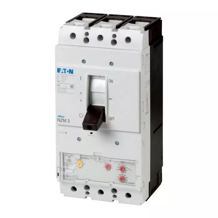 EATON Moeller NZM MCCB Molded Case Circuit Breaker 3P 400A, Breaking Capacity 100 kA, Fixed Mount, 119740 NZMH3-AE400-T-S1