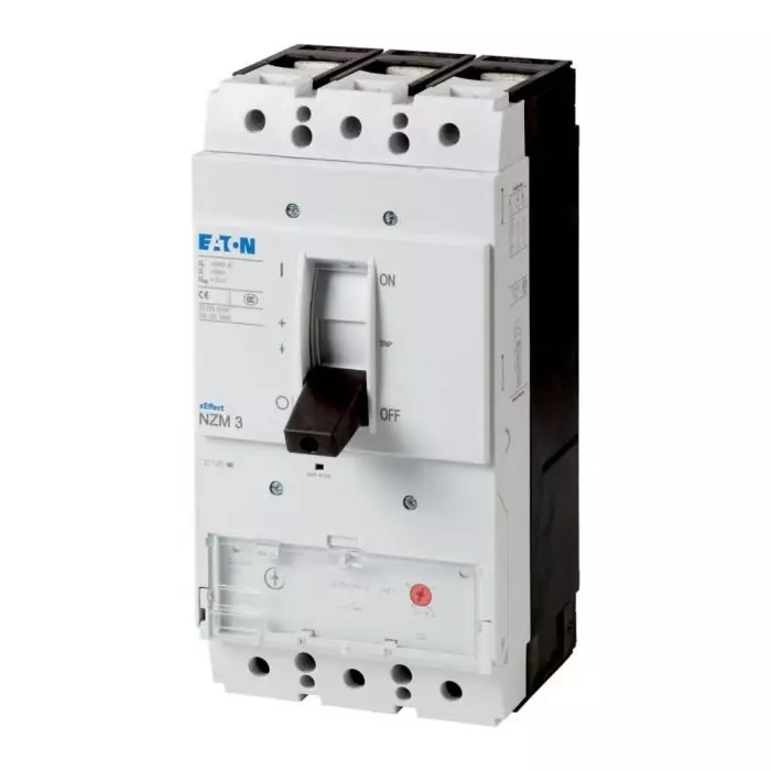 EATON Moeller NZM MCCB Molded Case Circuit Breaker 3P 400A, Breaking Capacity 4 kA, Fixed Mount, 109678 NZMC3-S400