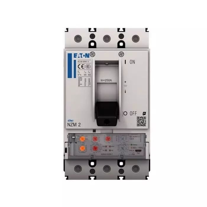 EATON Moeller NZM MCCB Molded Case Circuit Breaker 4P 100A, Breaking Capacity 3 kA, Fixed Mount, 193301 NZMN2-4-VX100-T