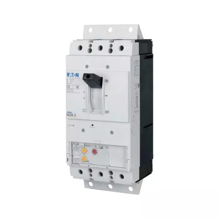 EATON Moeller series NZM MCCB Molded Case Circuit Breaker 3P 350A, Breaking Capacity 9 kA, Plug In, 168911 NZMH3-ME350-SVE