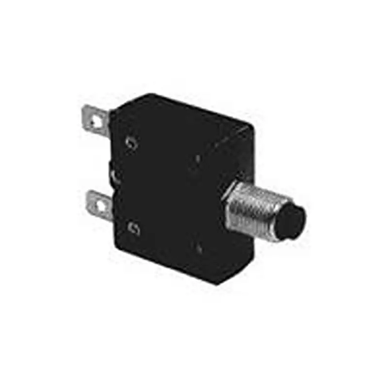 TE CONNECTIVITY Circuit Breaker 6 Amp 1 Pole Push to Reset Actuator 250 V AC, 1423674-3