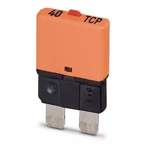 Phoenix Contact Circuit Breaker 40 Amp 1 Pole Pushbutton Actuator, 700040