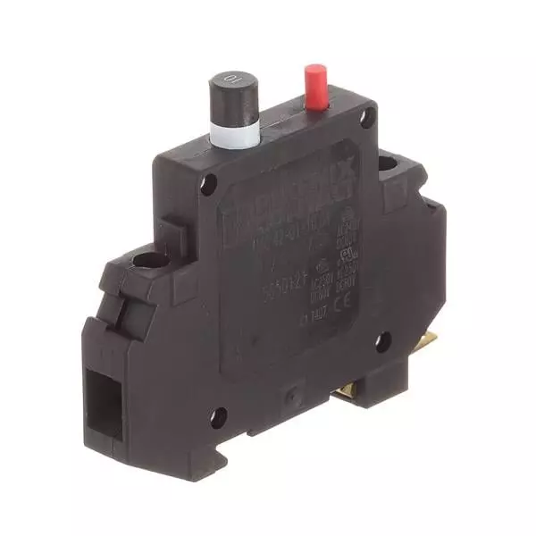 Phoenix Contact Circuit Breaker 10 Amp 1 Pole Pushbutton Actuator 250 V AC, 5650121