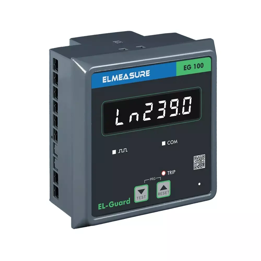 Elmeasure Digital Circuit Breaker Controller Class 1 and RS485 Interface with Bright LCD Display, EG 100