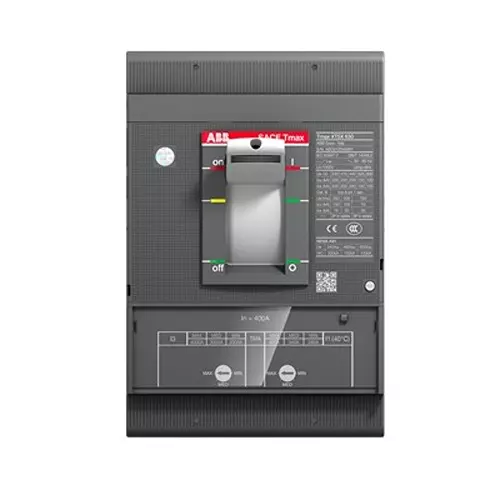 ABB Tmax XT Power Distribution Circuit Breaker 415 V AC XT5 630 500 Amp 3 Pole 50 kA, 1SDA100416R1
