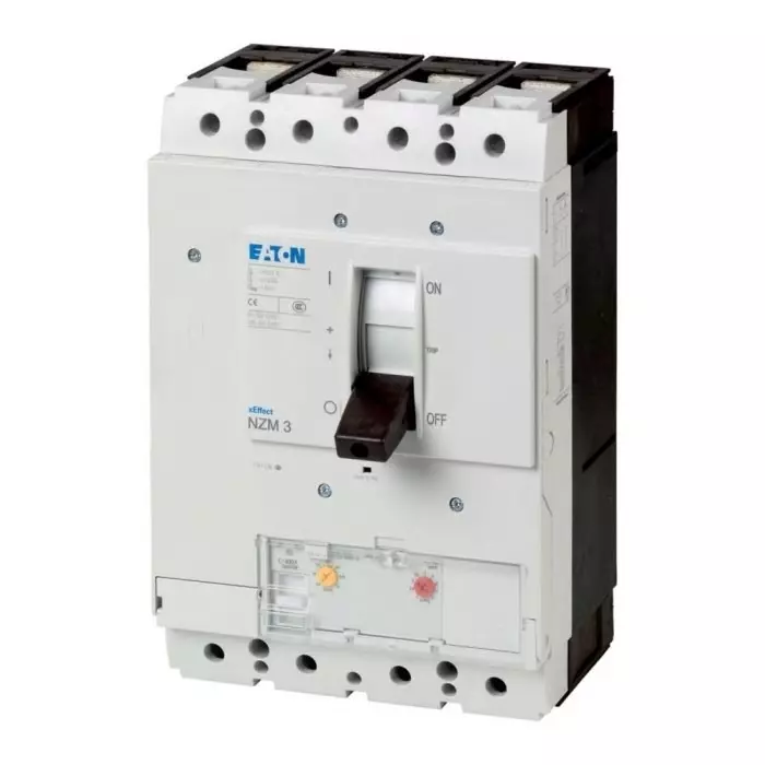 EATON Moeller NZM MCCB Molded Case Circuit Breaker 4P 630A, Breaking Capacity 9 kA, Fixed Mount, 265900 NZMH3-4-AE630