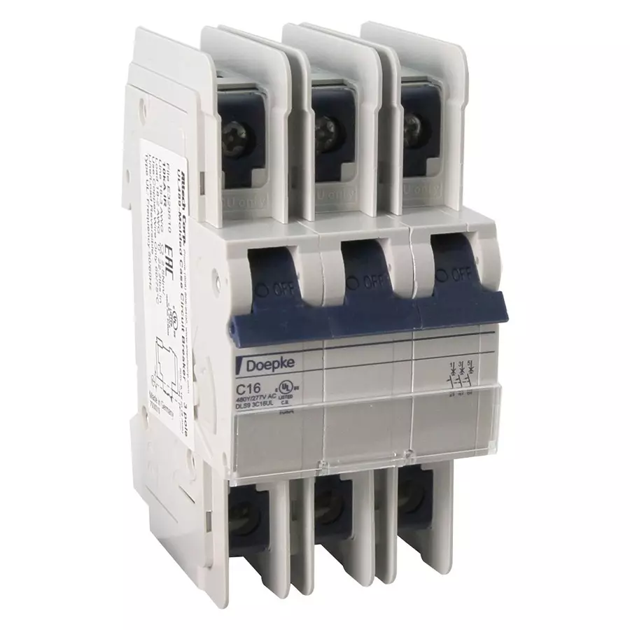 ALTECH Mccb, 3P, 10A, 480Vac, Din Rail, 3C10Ul