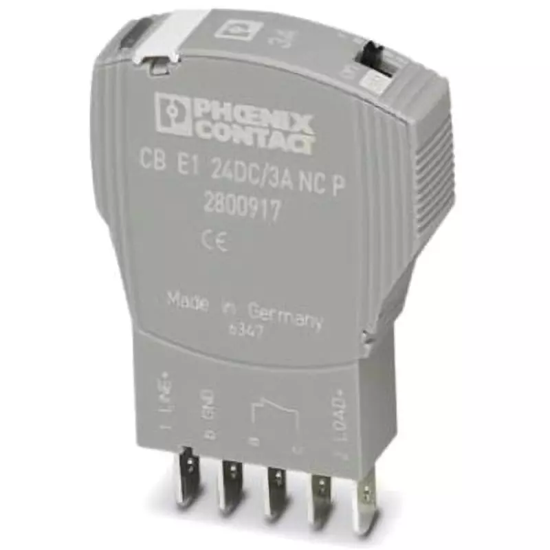 Phoenix Contact Circuit Breaker 3 Amp Rated Current 1 Pole, 2800917