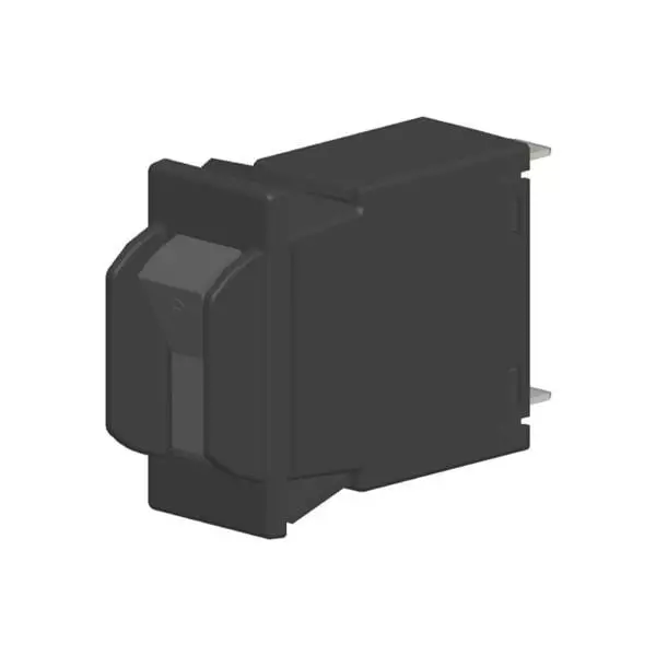 CARLING TECHNOLOGIES Circuit Breaker 12 Amp 2 Pole Rocker Actuator 125 V AC, 250 V AC, MF2-B-64-612-1-BC4-7-C