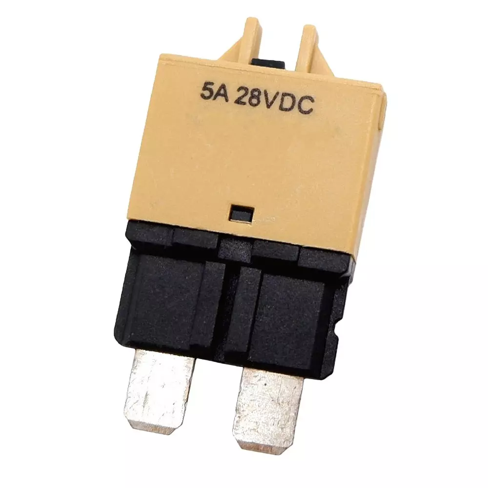 MULTICOMP PRO Thermal Circuit Breaker Auto Fuse Holder 28 V DC 5 Amp, MP015923