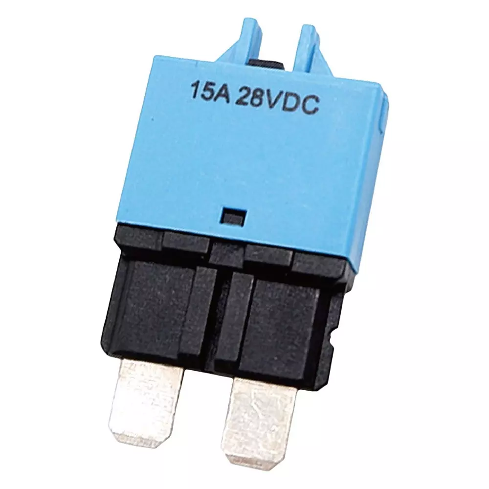 MULTICOMP PRO Thermal Circuit Breaker Auto Fuse Holder 28 V DC 15 Amp, MP015926
