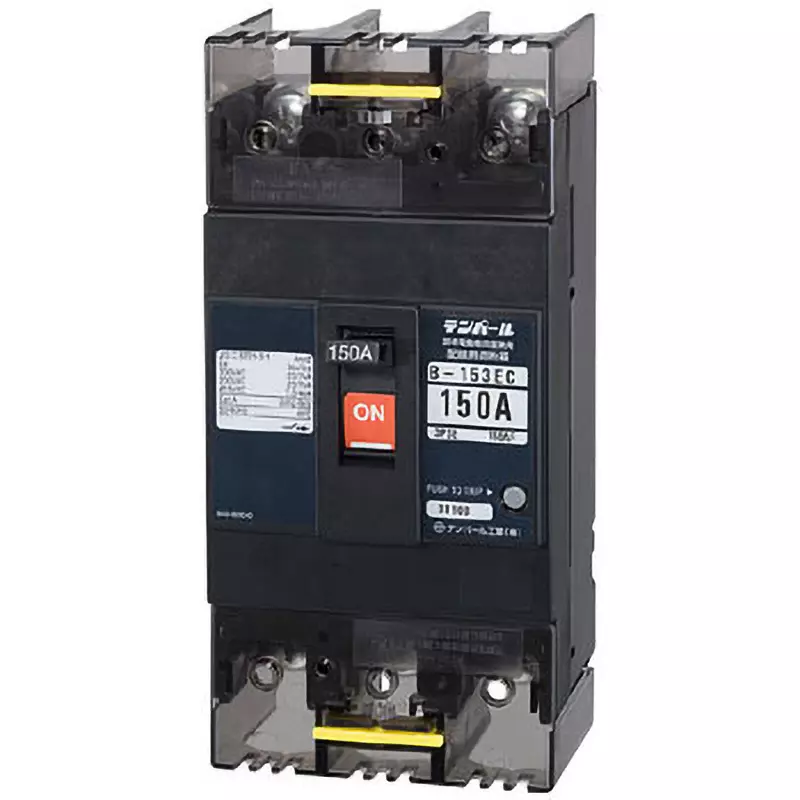Tempearl Molded Case Circuit Breaker 150 Amp Rated Current, B-153EC 150A AX