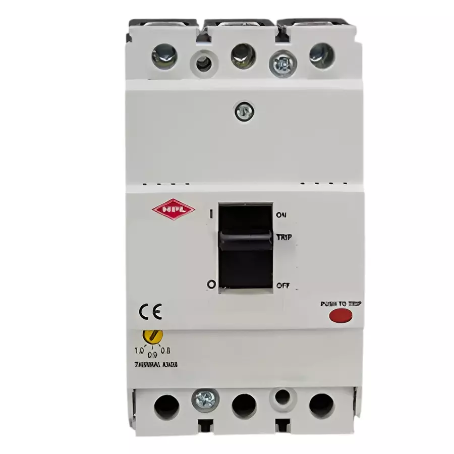 HPL MCCB TAB0 3 Pole Fixed Thermal & Magnetic Type 10 kA 25 Amp, TAB0125L025ACTP