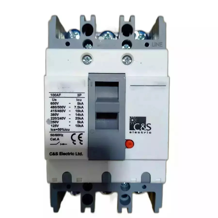 C&S Electric CSC Series Molded Case Circuit Breakers (MCCB) 300 Amp 4 Frame 4 Pole 85 kA Breaking Capacity, CSC5L4300A