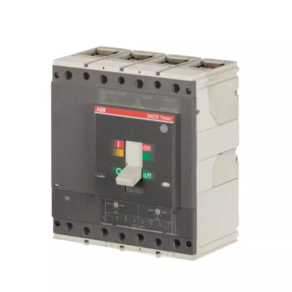 ABB MCCB Molded Case Circuit Breaker 3P+N 500A, Fixed Mount, 1SDA054467R1