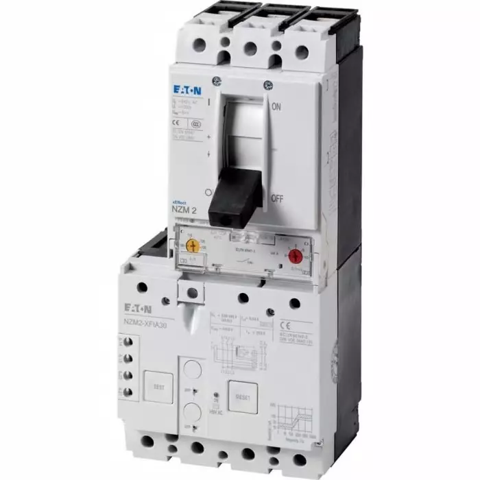 EATON Moeller NZM MCCB Molded Case Circuit Breaker 3P 160A, Breaking Capacity 37.5 kA, Fixed Mount, 184961 NZMH2-A160-FIA30-500AC