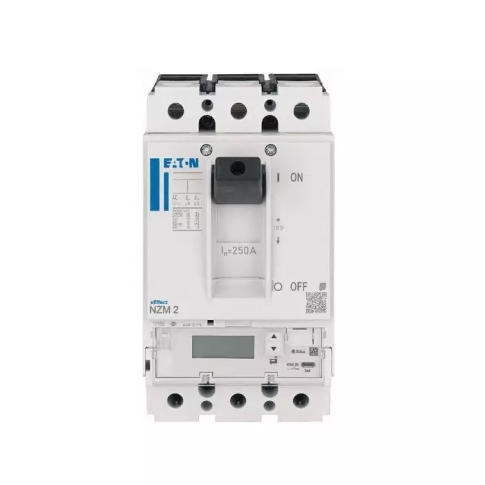 EATON Moeller NZM MCCB Molded Case Circuit Breaker 3P 250A, Breaking Capacity 5 kA, Fixed Mount, 192159 NZMH2-PX250-TZ