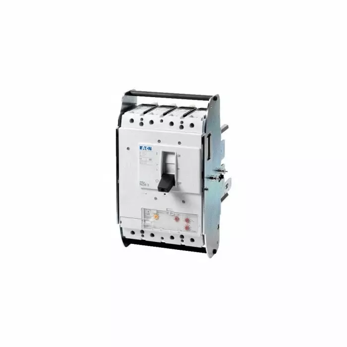 EATON Moeller series NZM MCCB Molded Case Circuit Breaker 4P 400A, Breaking Capacity 5 kA, Plug In, 113539 NZMN3-4-AE400/250-T-AVE