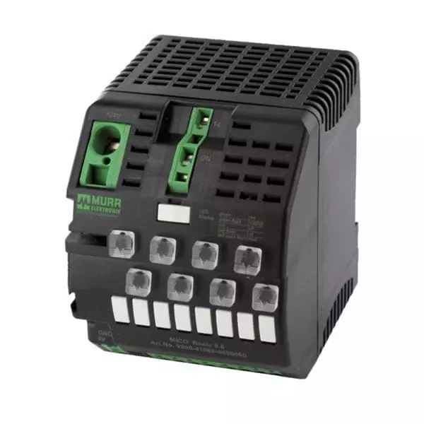 Murrelektronik Circuit Breaker 2 Amp, 6 Amp 8 Pole Actuator, 9000-41068-0200600