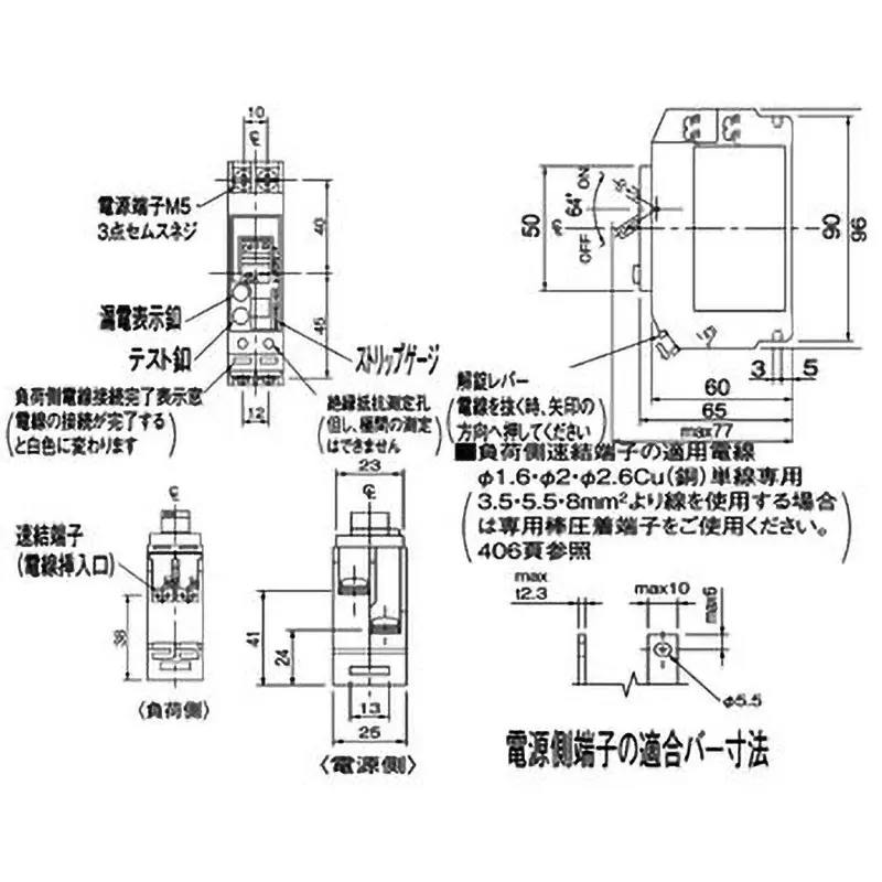 panasonic-can-touch-breaker-20-2p1e-amp-rated-current-bkfe22031