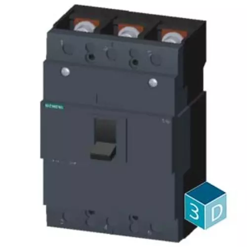 siemens-sentron-3vm-series-mccb-with-thermal-magnetic-trip-unit-3-pole-3vm12-frame-size-200-a-current-and-36-ka-415-v-ac-5060-hz-breaking-capacity-3vm1220-4ed32-0aa0